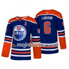Dresovi Edmonton Oilers Adam Larsson 6 Adidas 2018-2019 Alternate Authentic - Muške